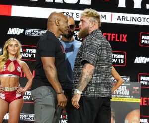 Jake Paul throws down with boxing legend Mike Tyson on November 15