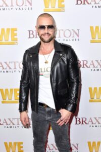 Joey Lawrence at the premiere of "Braxton Family Values" in April 2019