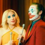 Lady Gaga and Joaquin Phoenix in a scene from 'Joker: Folie à Deux'