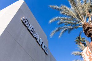 Sears storefront in Burbank, California