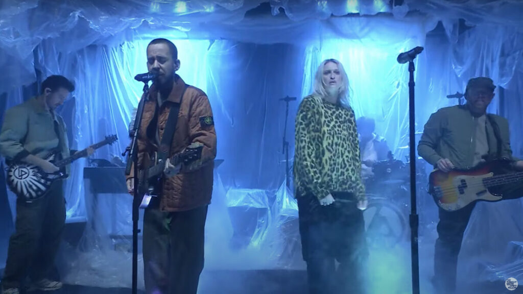 Linkin Park Perform 'The Emptiness Machine' On 'The Tonight Show'