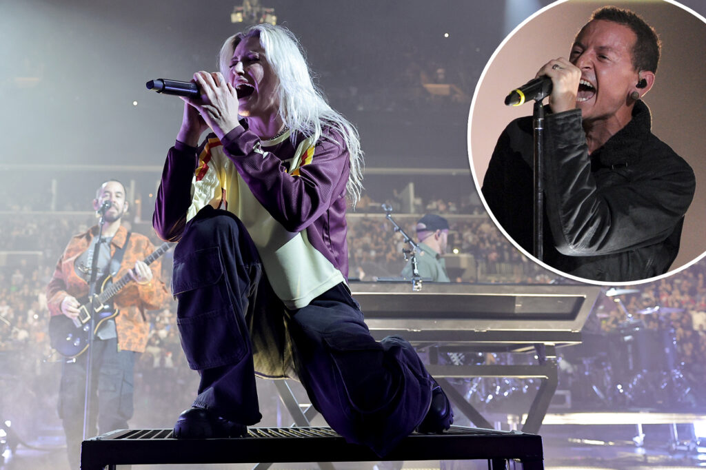 Linkin Park roars back to life with new singer at Barclays Center