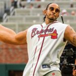 Ludacris Wears Big Arms for First Pitch at Atlanta Braves Game