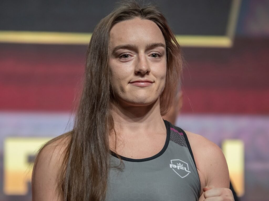 MMA Star Aspen Ladd in Two-Piece Workout Gear is "The Raddest Girl Ever"