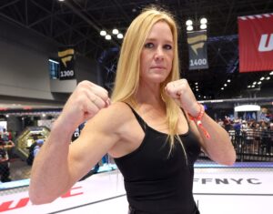 MMA Star Holly Holm in Two-Piece Workout Gear Ran "5 Miles"