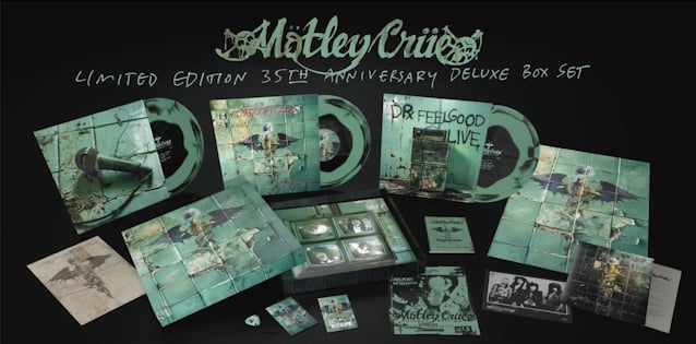 MÖTLEY CRÜE Announces 'Dr. Feelgood' 35th-Anniversary Deluxe Box Set