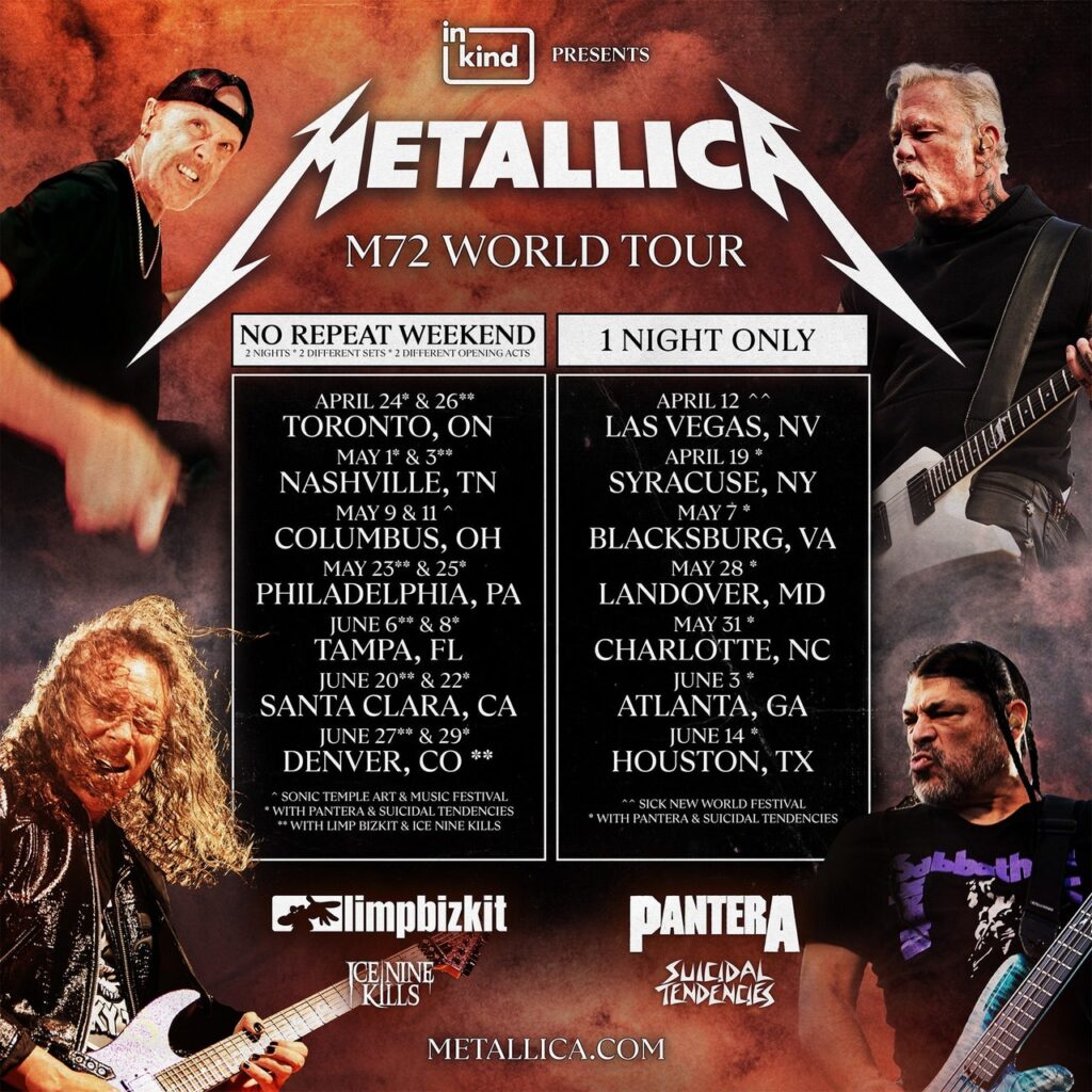 Metallica: M72 World Tour