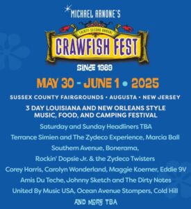 Michael Arnone's Crawfish Festival Outlines Initial 2025 Artist Lineup