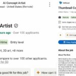 mrbeast job listing ai artist linkedin