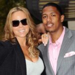 Nick Cannon and Mariah Carey smiling