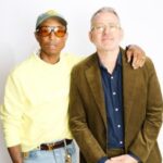 Pharrell Williams and Morgan Neville of 'Piece By Piec' in the Deadline Studio held at the Bisha Hotel during the Toronto International Film Festival 2024 on September 9, 2024.