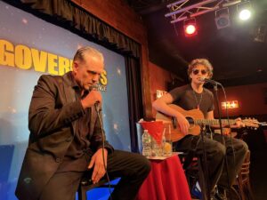 Maurice and Joshua Benard singing Elvis Presley together at The Brokerage