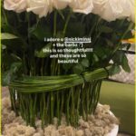 Sabrina Carpenter's photo of flowers from Nicki Minaj