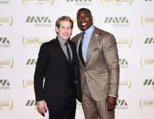 Shannon Sharpe & Skip Bayless - 2016 IAVA Heroes Gala