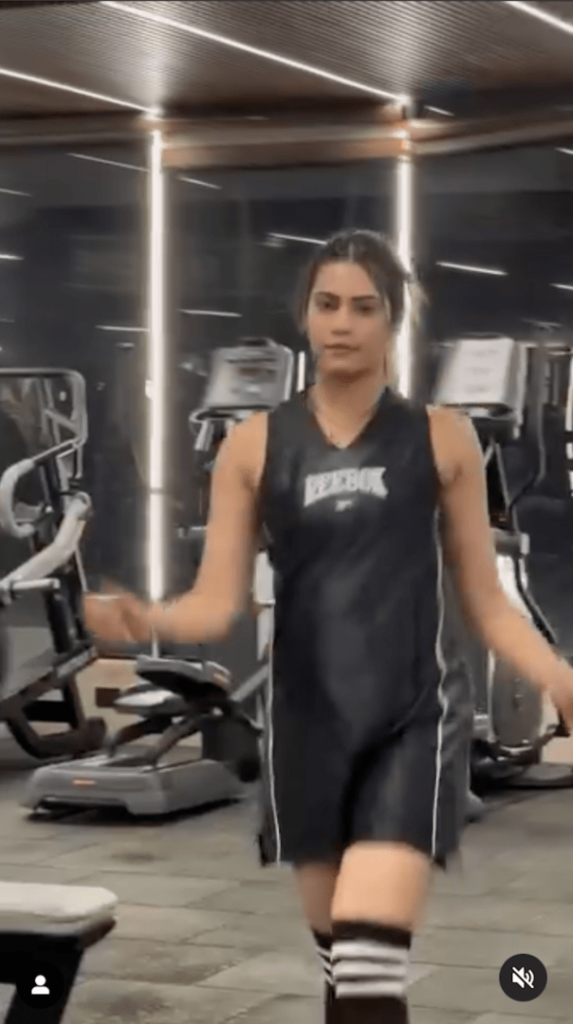 Singer Kritika Malik in Workout Gear Says "My Brother is the Best Trainer"