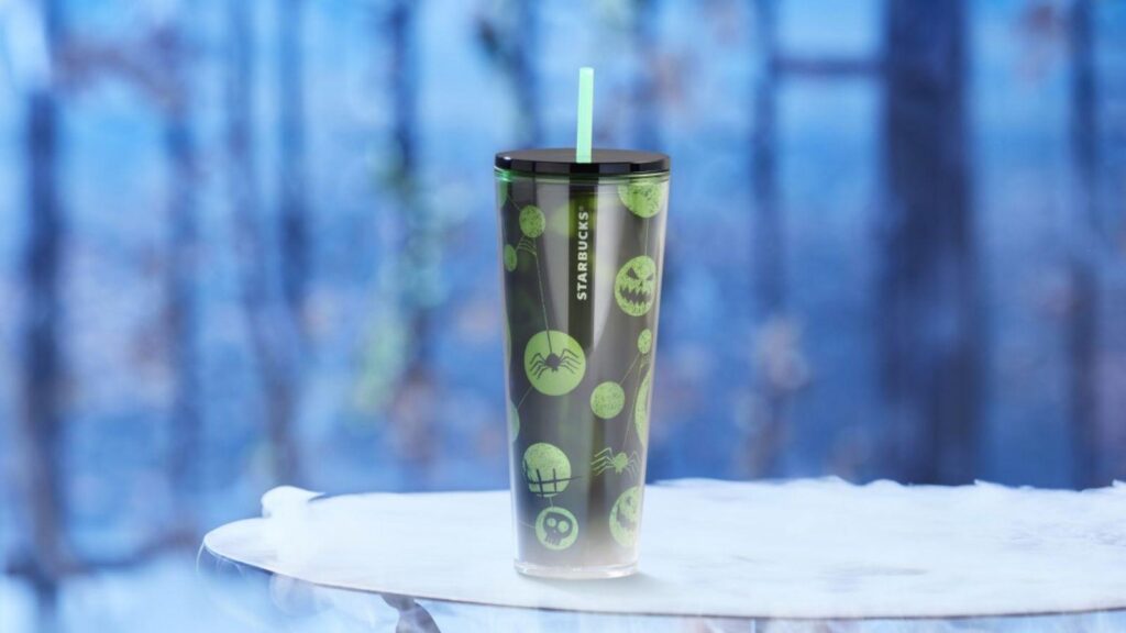 Starbucks x Disney Nightmare Before Christmas tumbler.