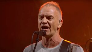 Sting “I Wrote Your Name (Upon My Heart)” on Colbert: Watch