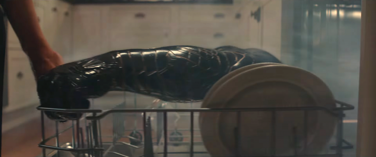 Thunderbolts teaser trailer bucky barnes arm in the dishwasher