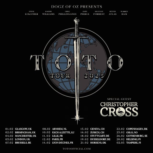 TOTO Announces February/March 2025 European Tour