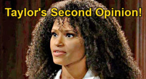 The Bold and the Beautiful Spoilers- Cassandra Creech Returns as Dr. Grace Buckingham, Taylor’s Second Opinion.