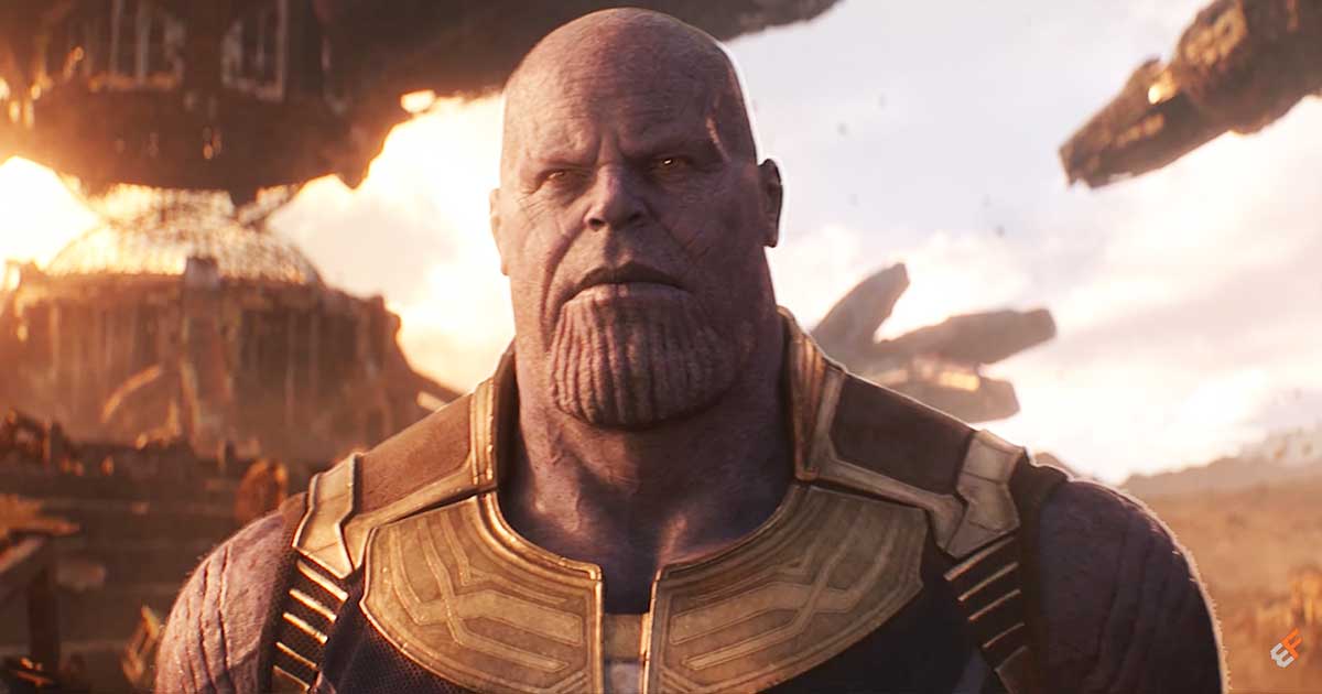 Thanos switched faces from Damion Poitier to Josh Brolin