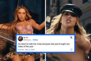 The Internet Is Freaking Out Over Tate McRae's New Music Video — And Not Just Because It's *Totally* Britney Spears Coded