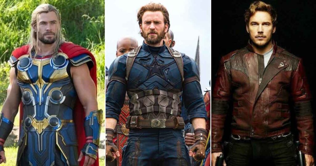 Chris Evans Vs Chris Hemsworth Vs Chris Pratt's MCU Films At The Worldwide Box Office