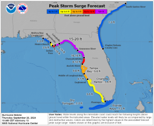 Three Dead As Hurricane Helene Makes Landfall With 140 MPH Winds