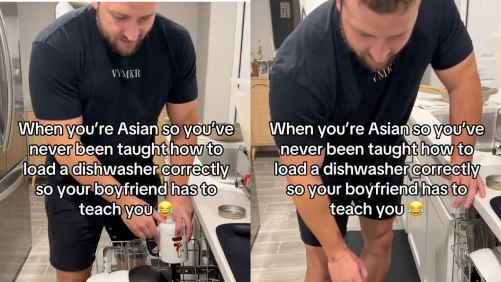 TikToker goes viral for sharing the correct way to load a dishwasher