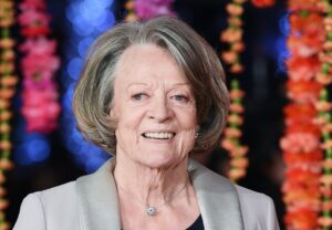 Dame Maggie Smith, pictured here in 2015, has died aged 89