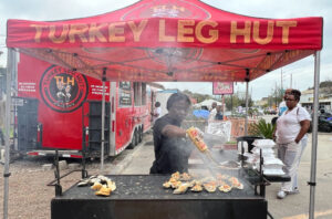 Turkey Leg Hut at the Tiger2Dozen Oyster Pop Up