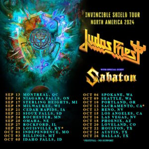 Watch: JUDAS PRIEST Kicks Off Summer/Fall 2024 North American Tour In Montreal