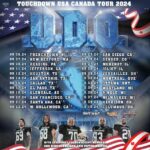 Watch: U.D.O. Kicks Off 2024 North American Tour In Frenchtown, New Jersey