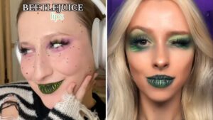 What is the viral ‘Beetlejuice lips’ trend on TikTok?