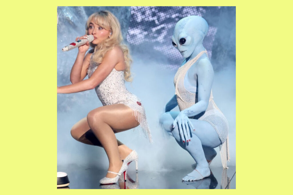 What was the most iconic moment at the VMAs last night?