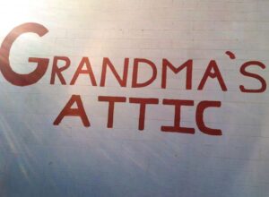 Grandma's Attic sign