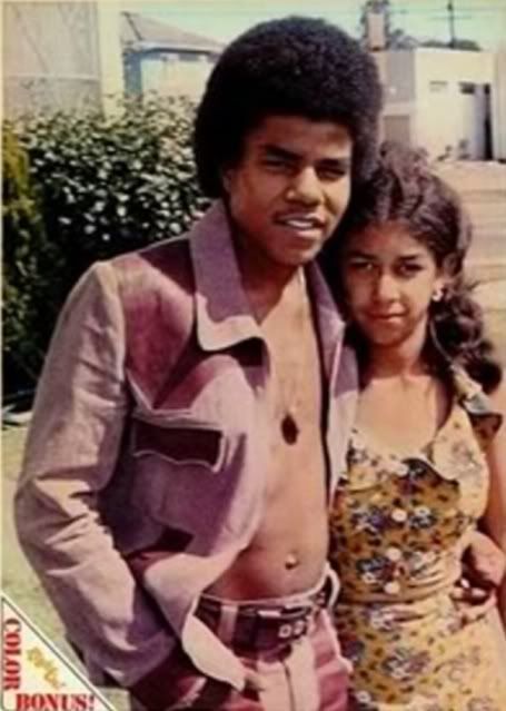 Delores Martes with her husband, American singer-songwriter and musician Tito Jackson