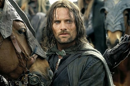 ‘You want me too?!’ … Viggo Mortensen in The Two Towers.