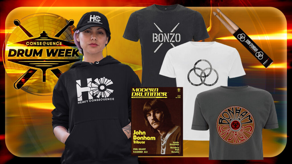 Win Bonham Gear + Modern Drummer Subscription