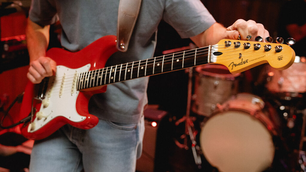 Win a Fender Player II Series Stratocaster Coral Red Guitar