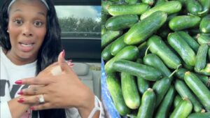 Woman warns against viral cucumber salad trend after finger gets chopped off