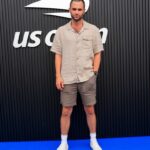 Penn Badgley is seen at the Women’s Final between Sabalenka vs. Pegula on Day 13 of the 2024 US Open on September 7