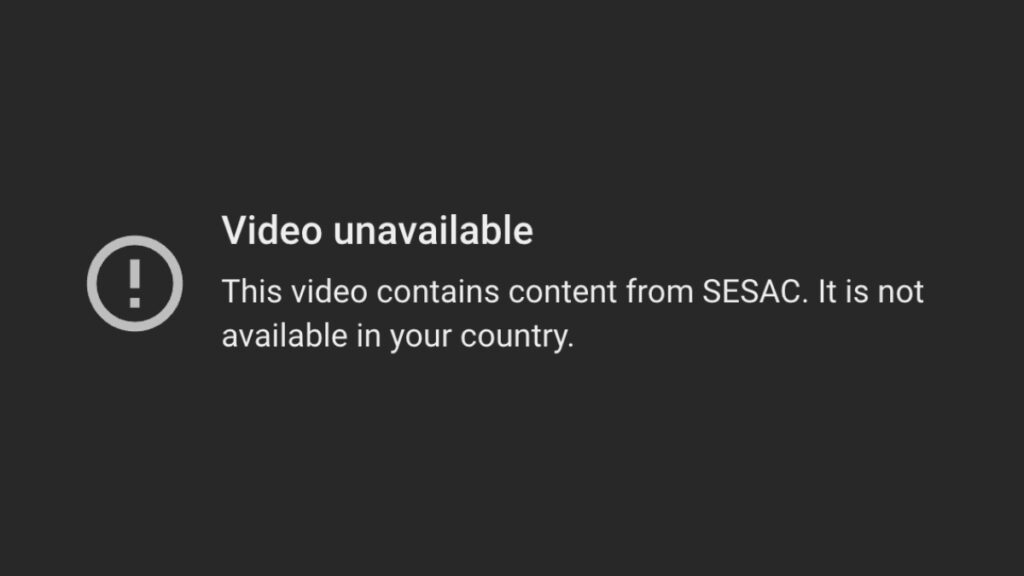 YouTube Pulls Hundreds of Music Videos Amid SESAC Copyright Disput