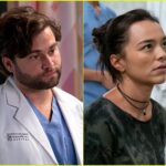 Jake Borelli and Midori Francis on Greys Anatomy