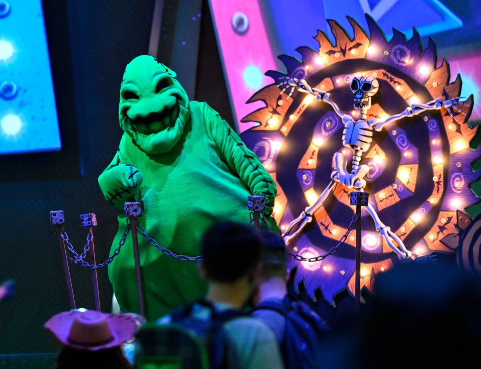 Page voiced the villain Oogie Boogie in the 1993 film The Nightmare Before Christmas