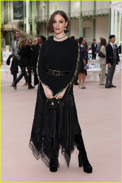 Banks at the Chanel Paris show