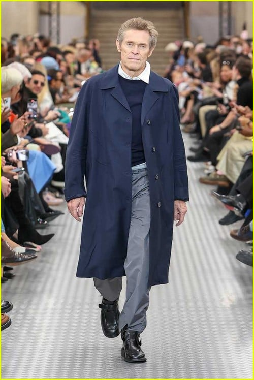 Willem Dafoe at the Miu Miu show