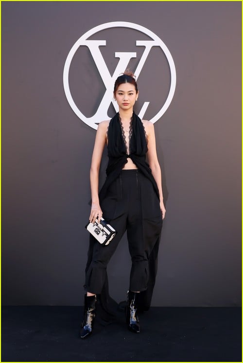 Hoyeon at the Louis Vuitton show