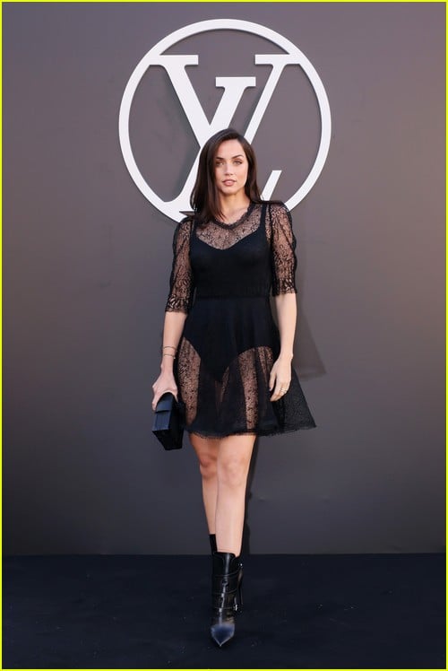 Ana de Armas at the Louis Vuitton show