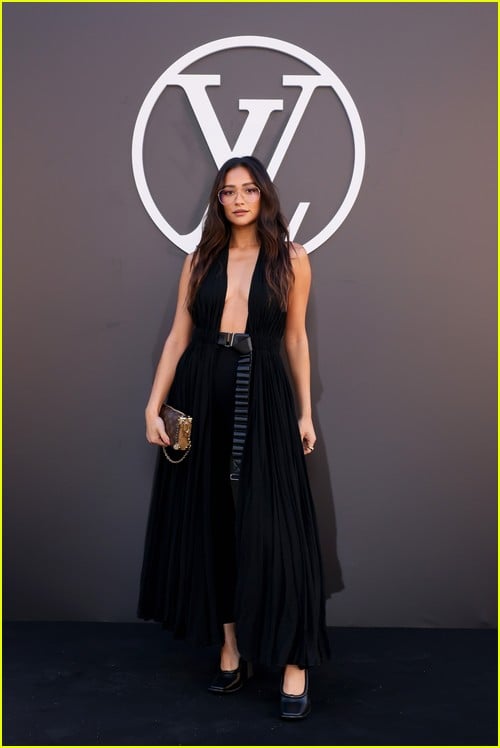 Shay Mitchell at the Louis Vuitton show